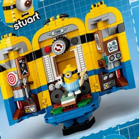 Brand New Lego Minions Brick-built Minions and their Lair 75551 - Picture 7 of 14